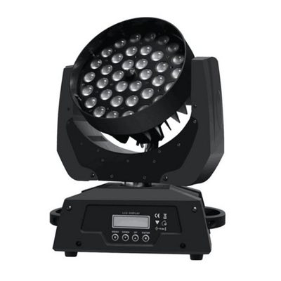 VEX 36x18W 6 in 1 RGBWA+UV LED ZOOM Wash Moving Head