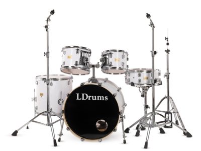 5001011 Барабанная установка, белая, LDrums