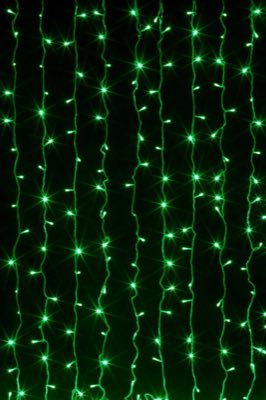 Flesineon LED-XP-3725-3M-230V-G зелёные диоды/черный провод