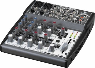 BEHRINGER 1002 - микшер,2 микр. предусил.,8 линейных входа, эквалайзер