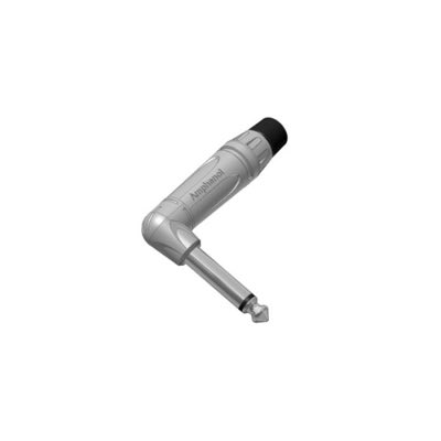 Amphenol ACPM-TN-1/4 (6.35 мм) Phone моноштекер, угловой, металлический корпус, цвет никель