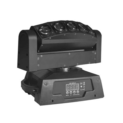 STAGE 4 5WING 10XW HEAD Поворотная "голова" Beam с многолучевым эффектом “Веер”, смешение цвета RGBW