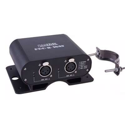 BS LIGHTING BS-1X2-SP 2-х канальный DMX сплиттер, 1 вход х 2 выхода