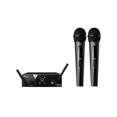 AKG WMS40 MINI2 Vocal Set US25BD - вокал. радиосистема с 2 -мя ручными передатч.(537.9/540.4МГц)