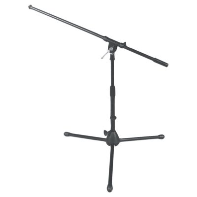 OnStage MS7411B - микрофонная стойка, для барабанов и комбиков, регулируемая высота,черная