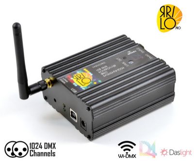 USB DMX-512 Контроллер Daslight4-1024 WiDMX