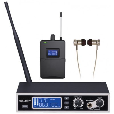 IN-101 In-ear stereo monitor, 100 UNF каналов, алюм.кейс ICM