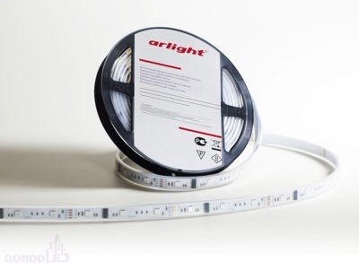 Arlight BT-SPI-5000E светодиод.лента влогозащ.12V RGB (5060.150 LED*3.1804)