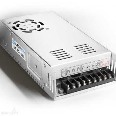 Блок питания LP-S300 Мощность, W: 300 Степень герметизации IP: 22 24v