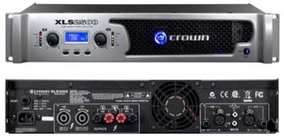 Crown XLS 2500 Профессиональный двухканальный концертный усилитель мощности 2 x 775Вт 4ом
