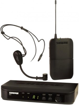 SHURE BLX14E/PG30 K3E радиосистема головная с гарнитурой PG30