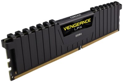 Память DIMM DDR4 8Gb PC4-21300 (2666MHz) Kingston HyperX Fury HX426C15FB/8 Black Series