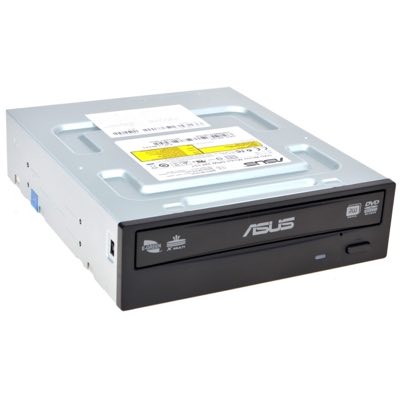 Привод DVD+/-RW Asus DRW-24F1ST/BLK/G/AS Black SATA int RTL