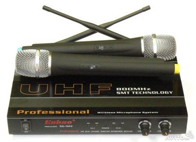Enbao SG-922 HH (766/747Mhz) - Комплект из 2-х беспроводных микрофонов (радиомикрофонов)