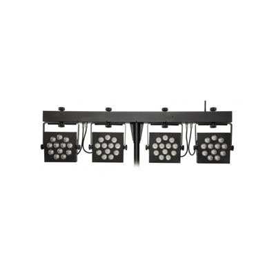 INVOLIGHT MLS HEX48 - светодиодный прожектор RGBWA/UV 12х12 Вт, кейс, ножной и ИК ДУ- пульт