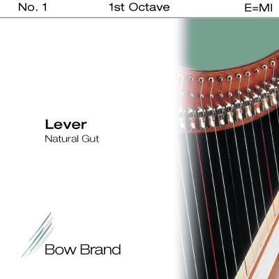 Комплект струн 3-й октавы для арфы Bow Brand Lever Natural Gut