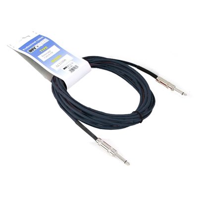 Invotone ACI1003/BK - инструментальный кабель, mono jack 6,3 <-> mono jack 6,3, длина 3 м (черный)