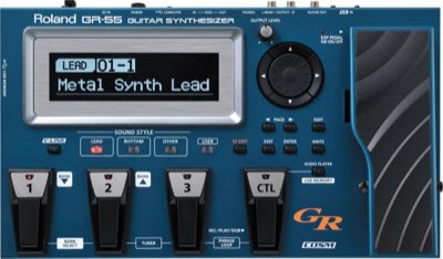 ROLAND GR-55GK-BK процессор гитарный цвет чёрный. Имеет трехядерный генератор.