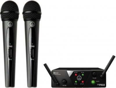AKG WMS40 Mini2 Vocal Set BD ISM2/3 - Радио система с 2-мя передатчиками