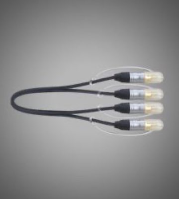 SOUNDKING BB991 2m профессиональный шнур 2 RCA <=> 2 RCA ( тюльпаны), метал. разъемы, 2 м