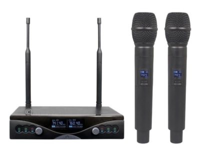 Radiowave UHM-802 радиосистема с 2 ручными микрофонами с выборной частотой