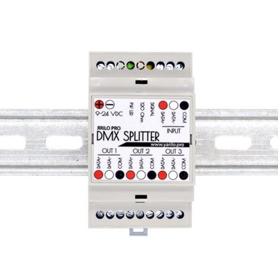 DMX Сплиттер ЯRILO SPL DIN3 - DMX512 сплиттер для установки на DIN-рейку, предназначенный для распре