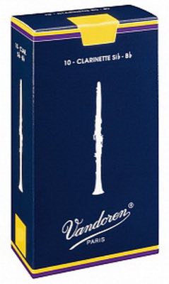 Трости для кларнета Vandoren CR1135 Eb Традиционные №35 (10шт)