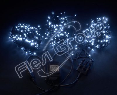 Flesineon LED-BS-200*3-20M*3-24V-W белая LED влагозащищенная с 7-м мерцающим диодом,