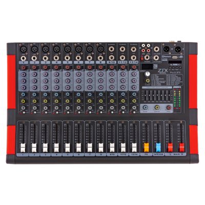 ZTX audio Pro 8.3Fx микшерный пульт 8mono, 3stereo канала с MP3/SD/DSP/BT/USB