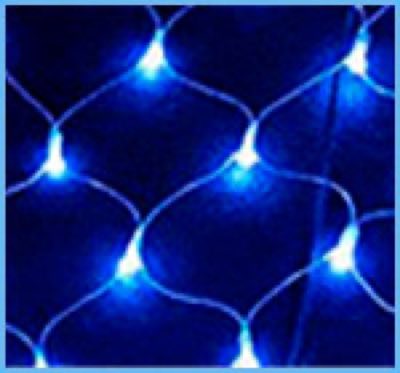 Flesineon  LED-XG-C-504-240V Светодиодная Сеть Синяя/чёрный провод 3х1м
