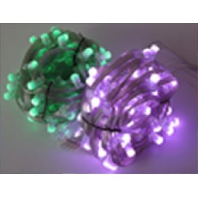 Flesineon LED-CMLP-15СМ-4W-22,5M-12V/RGB LED Клип Лайт/прозрачный пр. (22,5М) с транс и контр. RGB