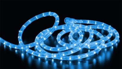 Flesineon LED-XD-2W-100M-12V-B синий двухпроводный круглый светодиодный дюралайт