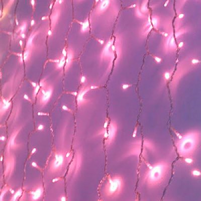 Flesineon LED-XP-1925-1,5M-240V  белый пров/розовые лампочки