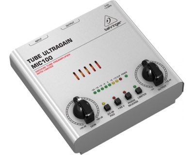 Behringer MIC 100 TUBE ULTRAGAIN предусилитель