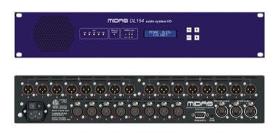 MIDAS DL154 блок 8 мик/лин входов, 16 лин выходов XLR, 48-96кГц, 2 x AES50, 2U