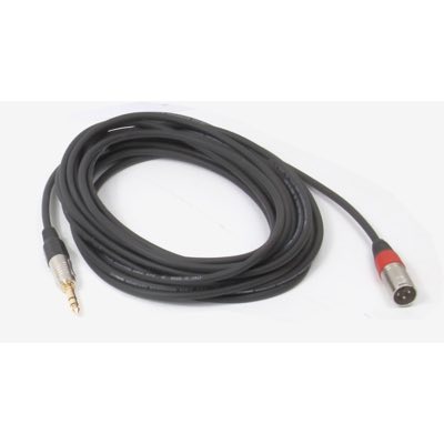 Invotone ACM1010(S) RU - микpoфoнный кaбeль, 6,3 джек стерео <-> XLR3M (папа), длинa 10 м