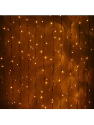 Flesineon LED-PLRS-5725-240V Светодиодный дождь Жёлтые/чёрный провд