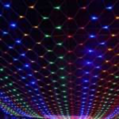 Flesineon LED-XG-432-2*3M-230V-M мульти LED на черном проводе. Сеть