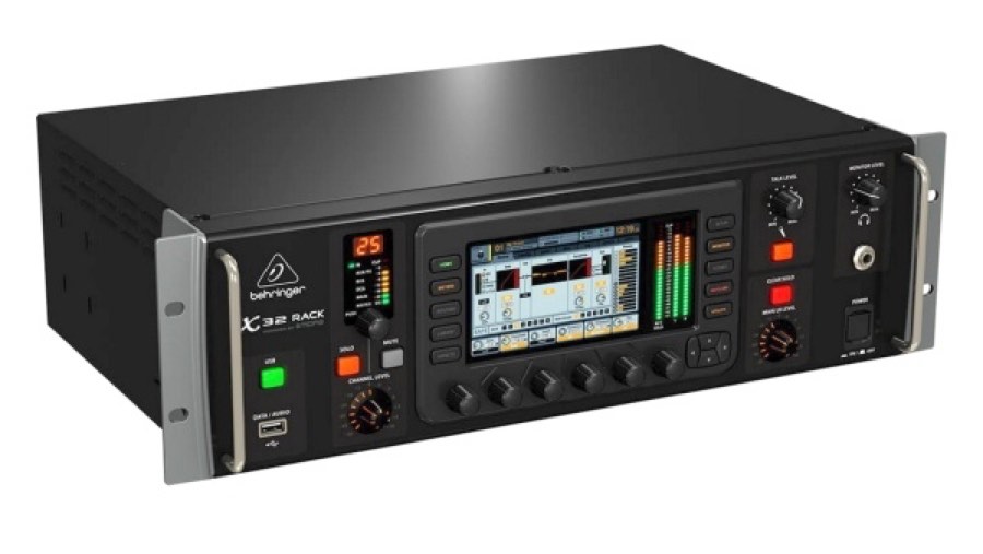 BEHRINGER X32 RACK - цифровой микшер, 16 входов, 8вых 25 шин, 8 стрео FX слотов