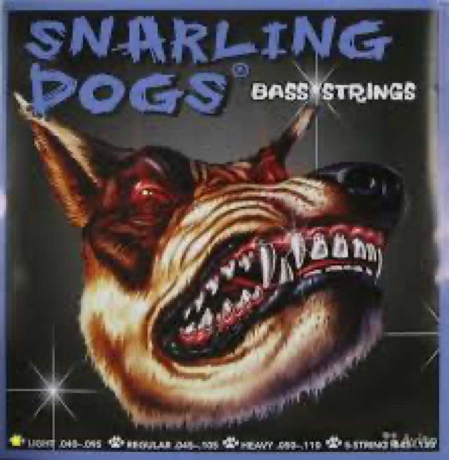 D'Andrea SDN50 струны бас-гитары Snarling Dogs SUB-WOOFERS 10-110, Heavy никелевая обмотка