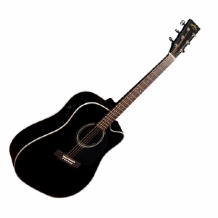 Fusion F-111CE/TBK гитара акустическая 41"/ясень/нато/полисандр/вырез/4-пол. эквалайзер