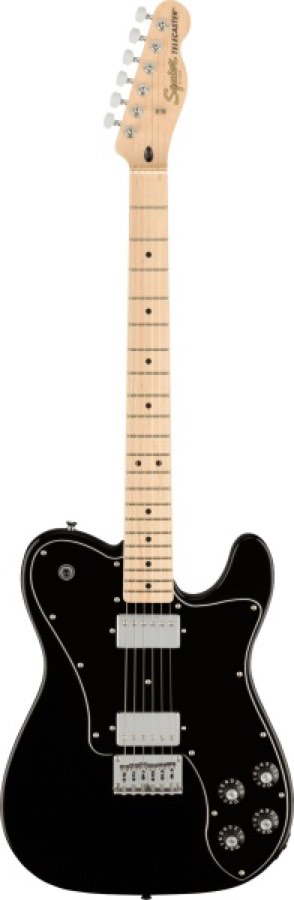 FENDER SQUIER Affinity 2021 Telecaster Deluxe MN Black электрогитара