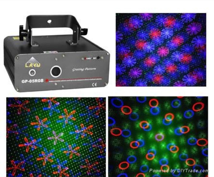 VEX GP-05RGB трёххцветный RGB анимационный заливочный  лазер