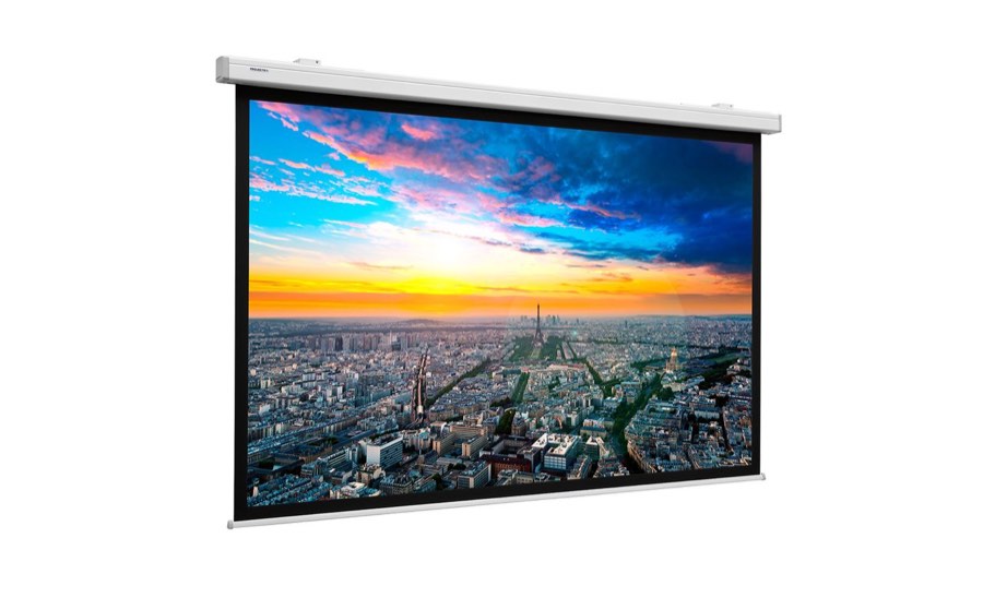 Проекционный экран с электроприводом Projecta Compact Electrol (10101981) 168х220 см