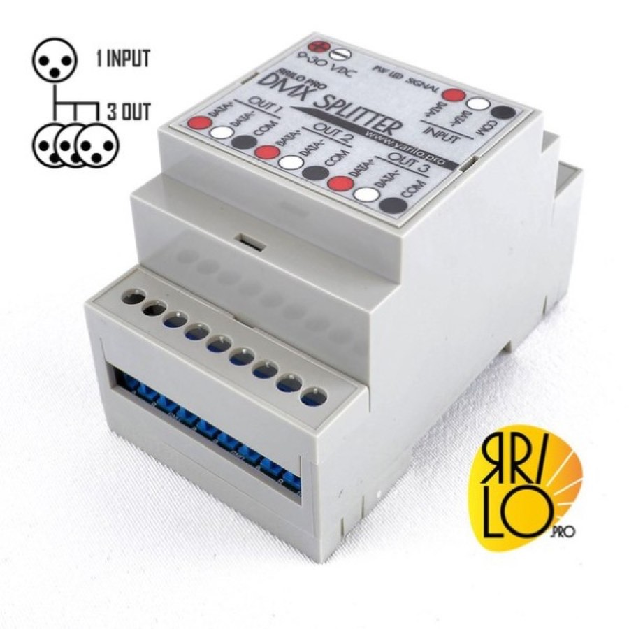 ЯRILO DMX Splitter DIN3