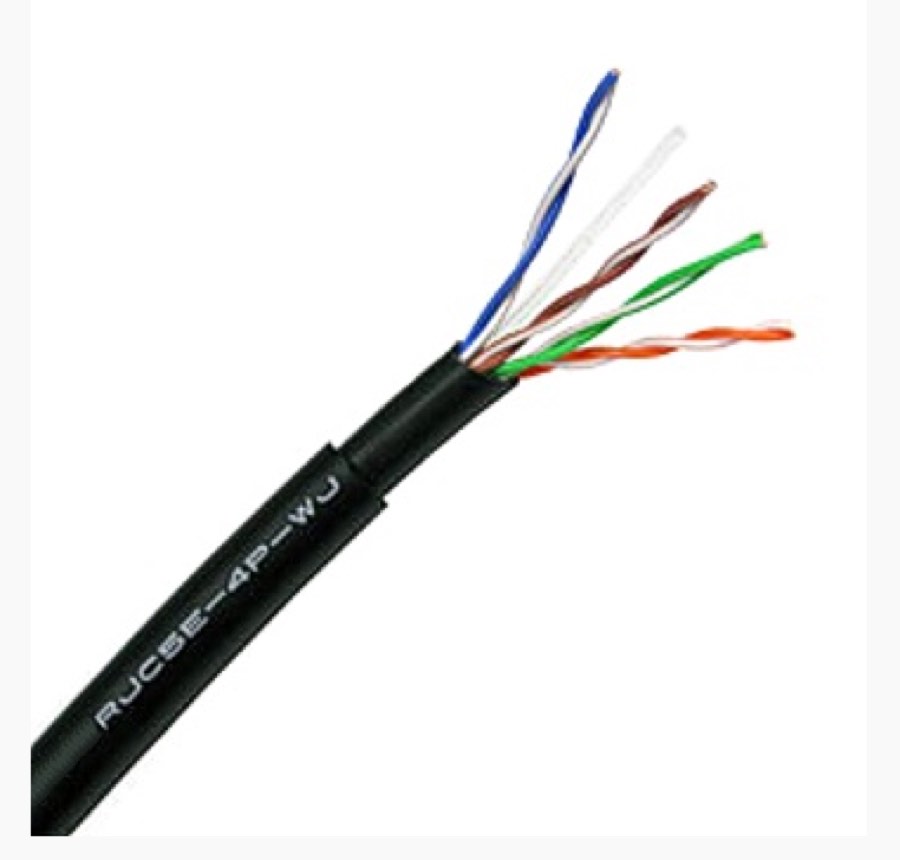 Canare RJC5E-4P-WJ кабель Ethernet гибкий CAT5e UTP, диаметр7,4 мм,двойная изоляция, затухани