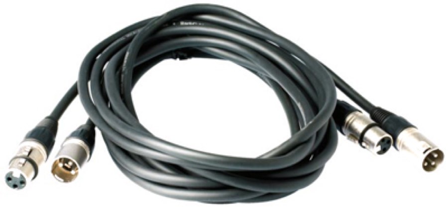 Rockcable RCL30303 D6 Микрофонный кабель XLR(М) XLR( F) 3 метра