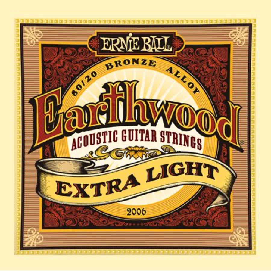 Струны для акустической гитары ERNIE BALL 2006