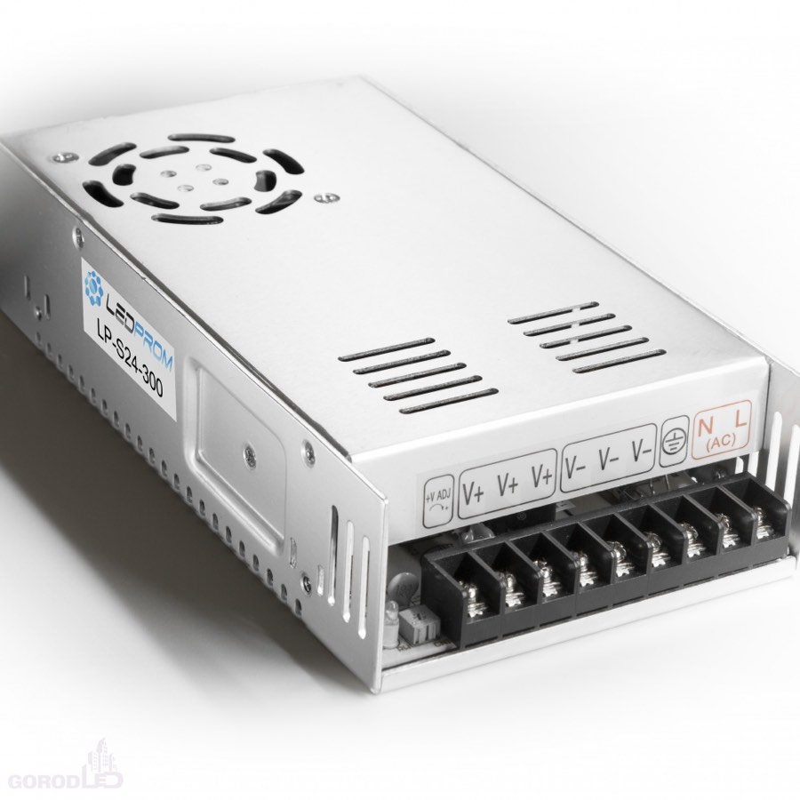 Блок питания LP-S300 Мощность, W: 300 Степень герметизации IP: 22 12v