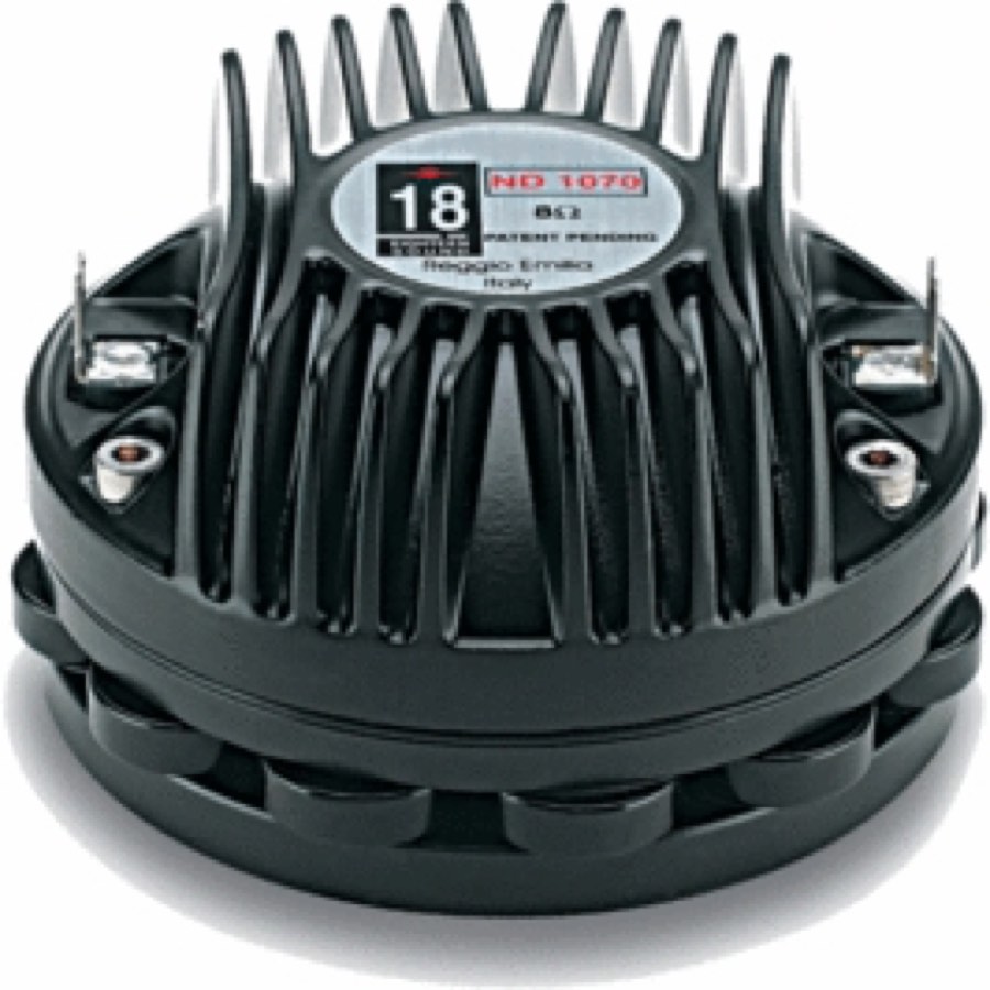 EIGHTEEN SOUND ND1070 - драйвер, неодим, 8 Ом, 50 Вт AES, 109 дБ, 1600...20000 Гц, выход 1"